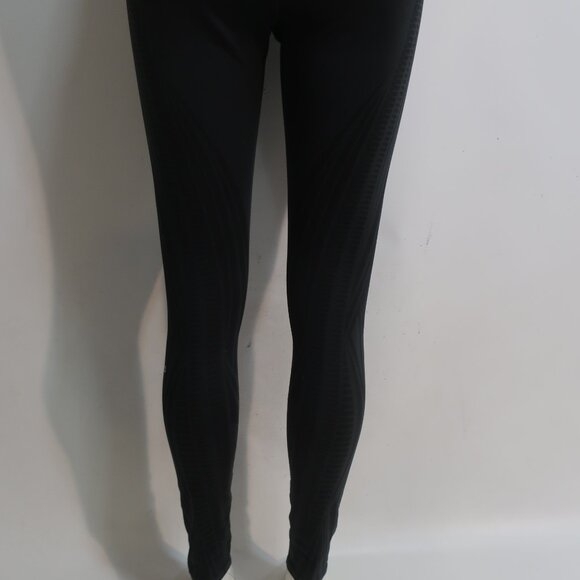 Womens ALO Black Print Leggings M - Picture 5 of 8